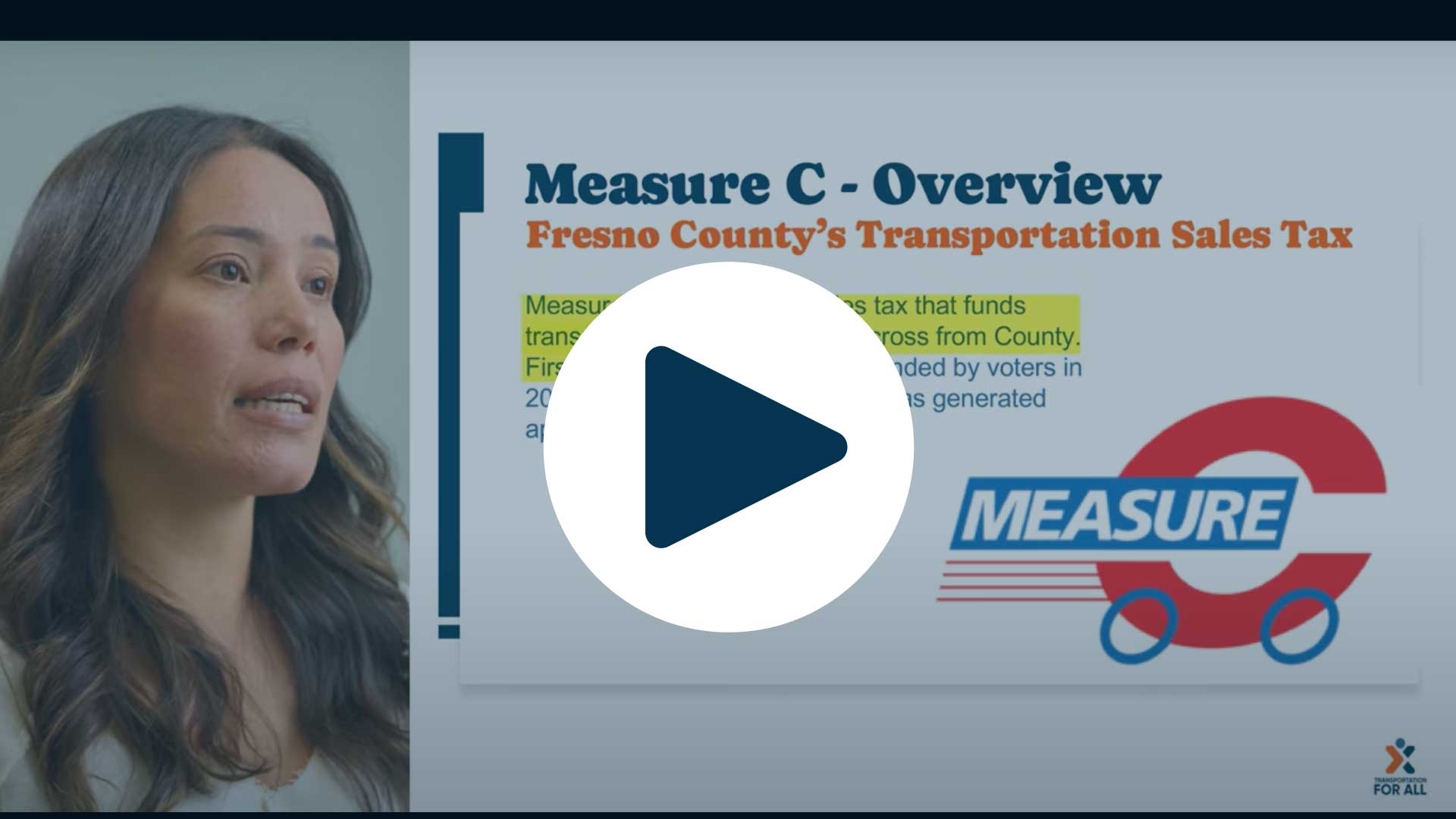 Learning Video Learning Video – Transportation For All